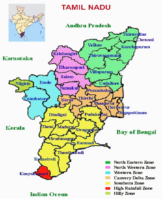 Climate Of Tamilnadu Tamil Nadu PCS Exam Notes